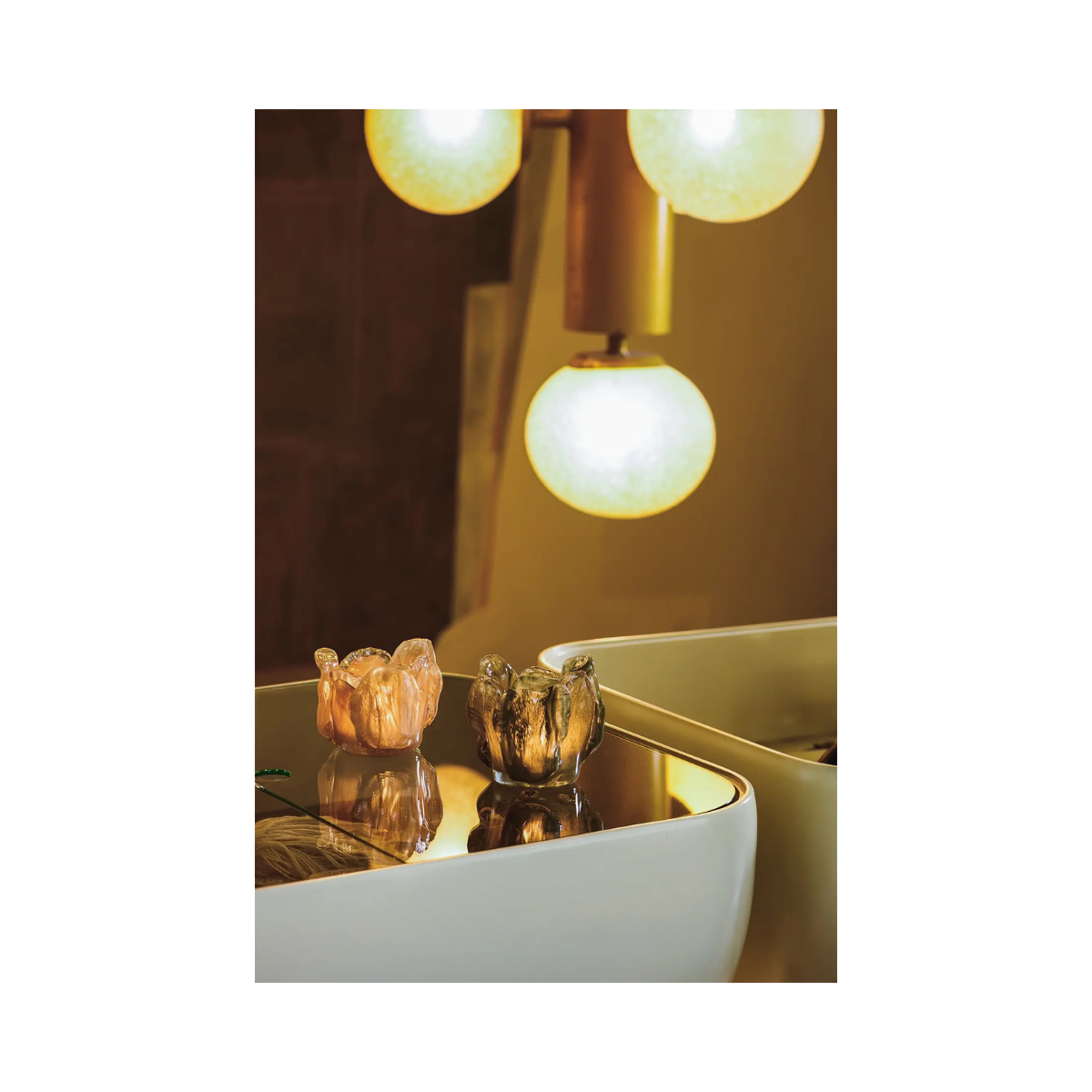 Anita Ljuslykta - Olivgrön