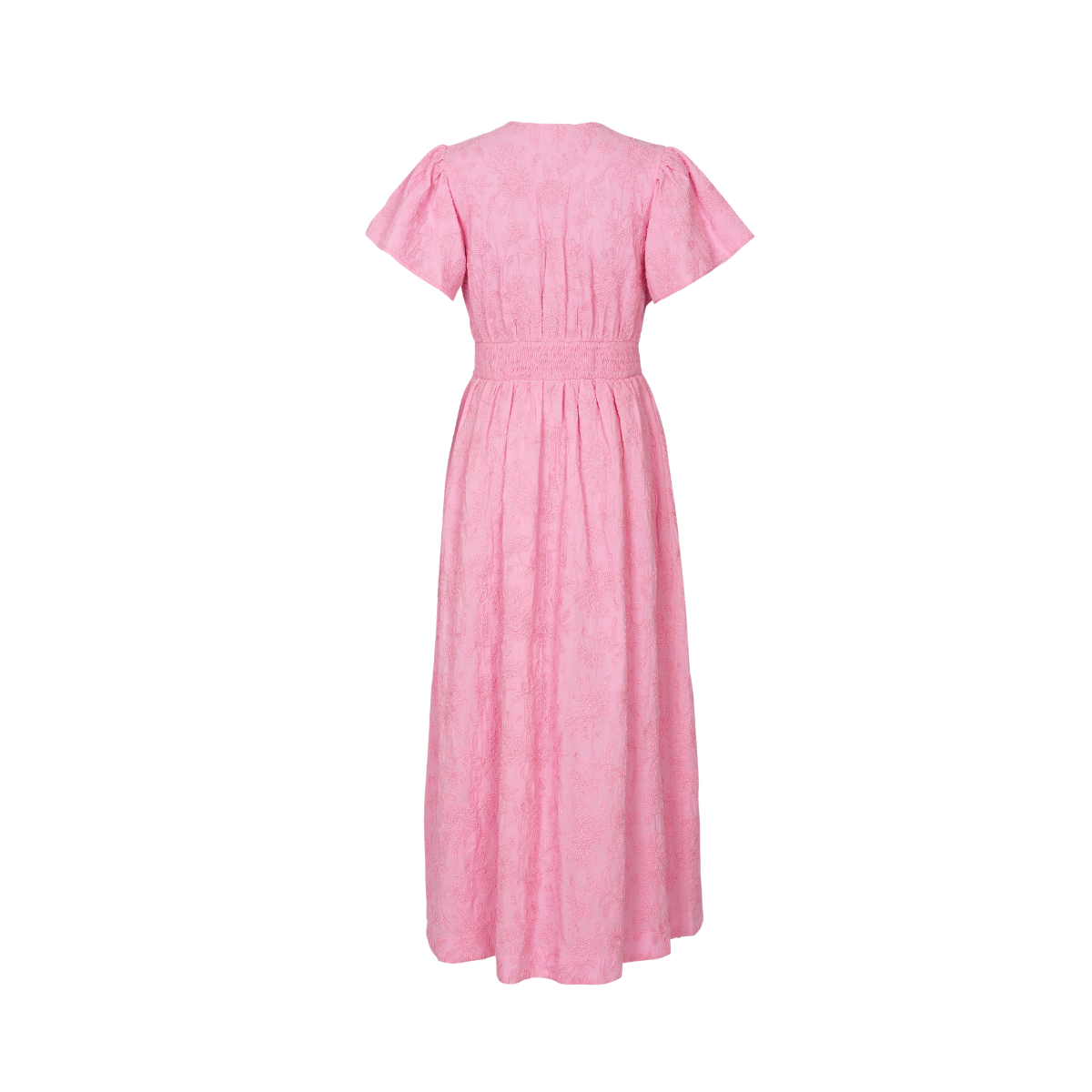 Marte Dori Embroidery Dress - Bright Lilac