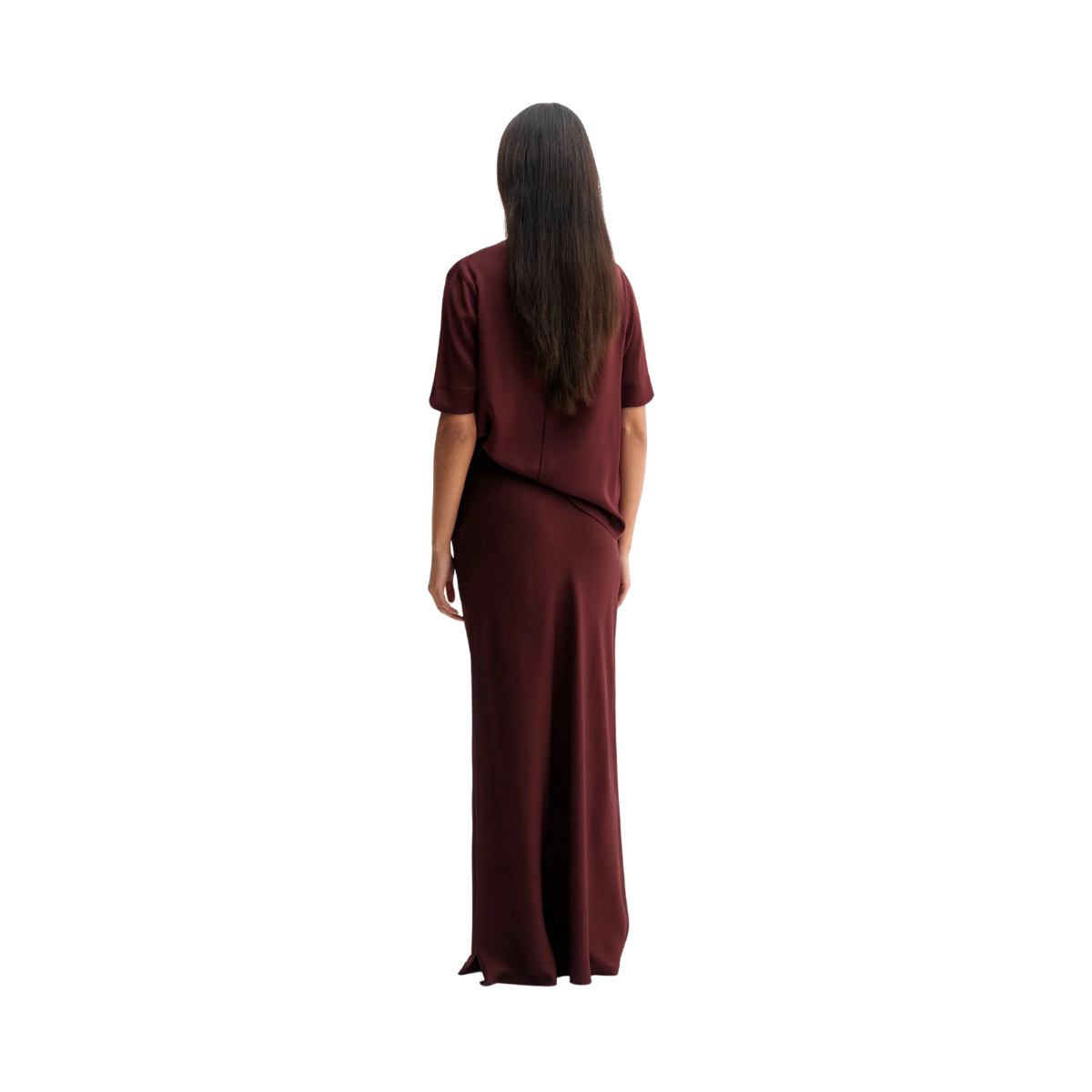 Lima Tee - Burgundy