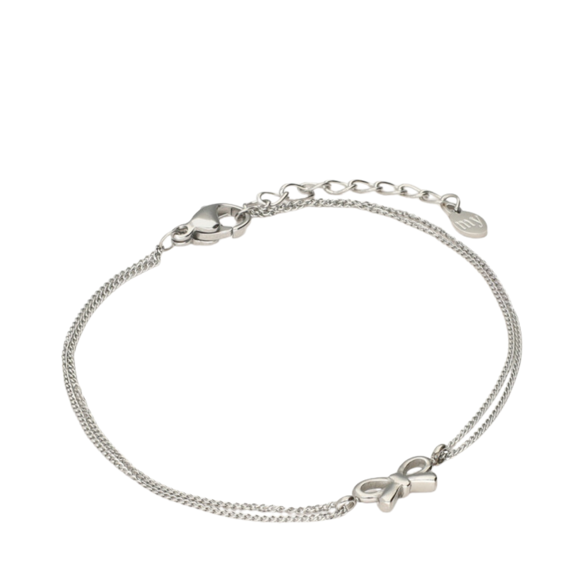 Bracelet Gifting Bow - Silver