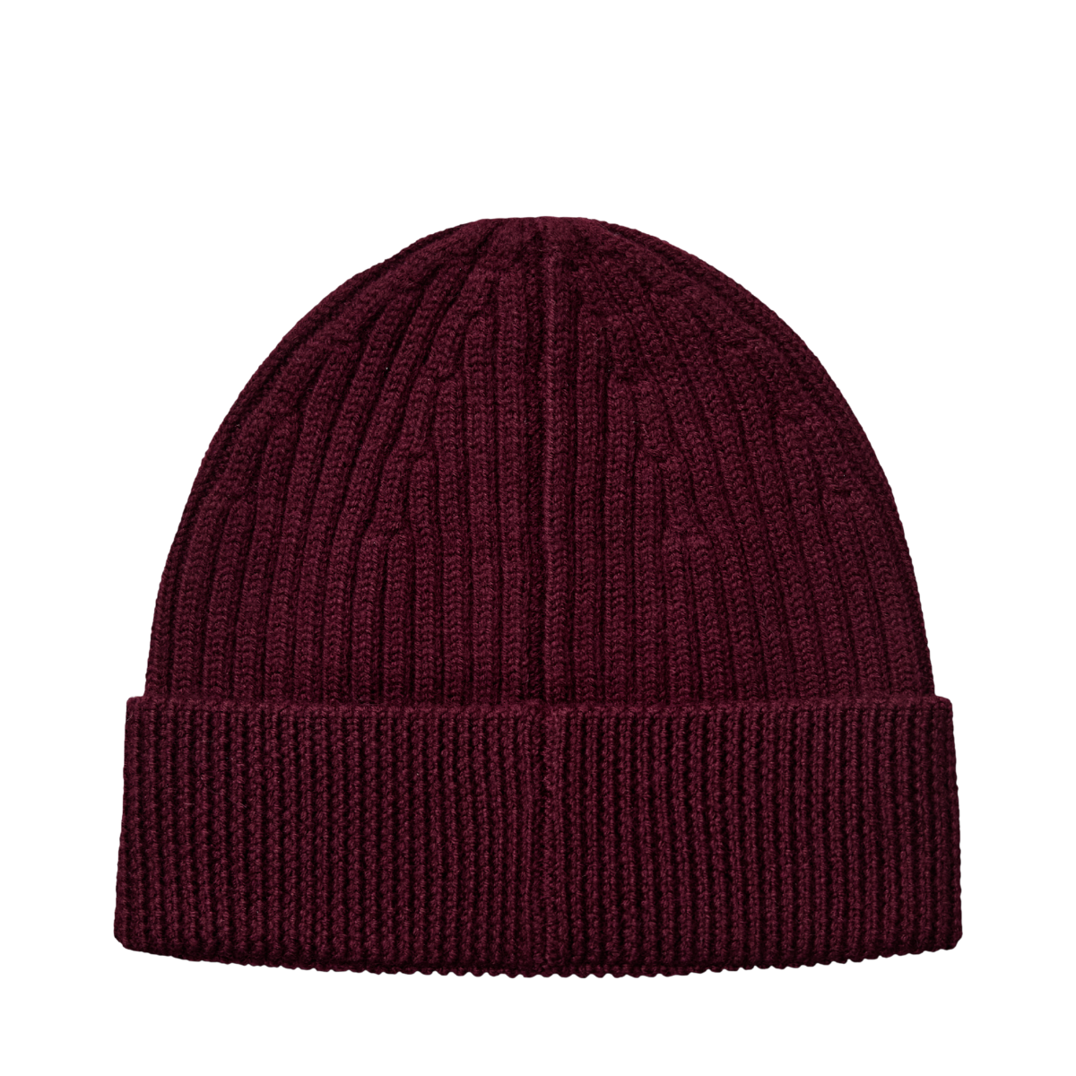 MMTova Wool Rib Hat - Cabernet
