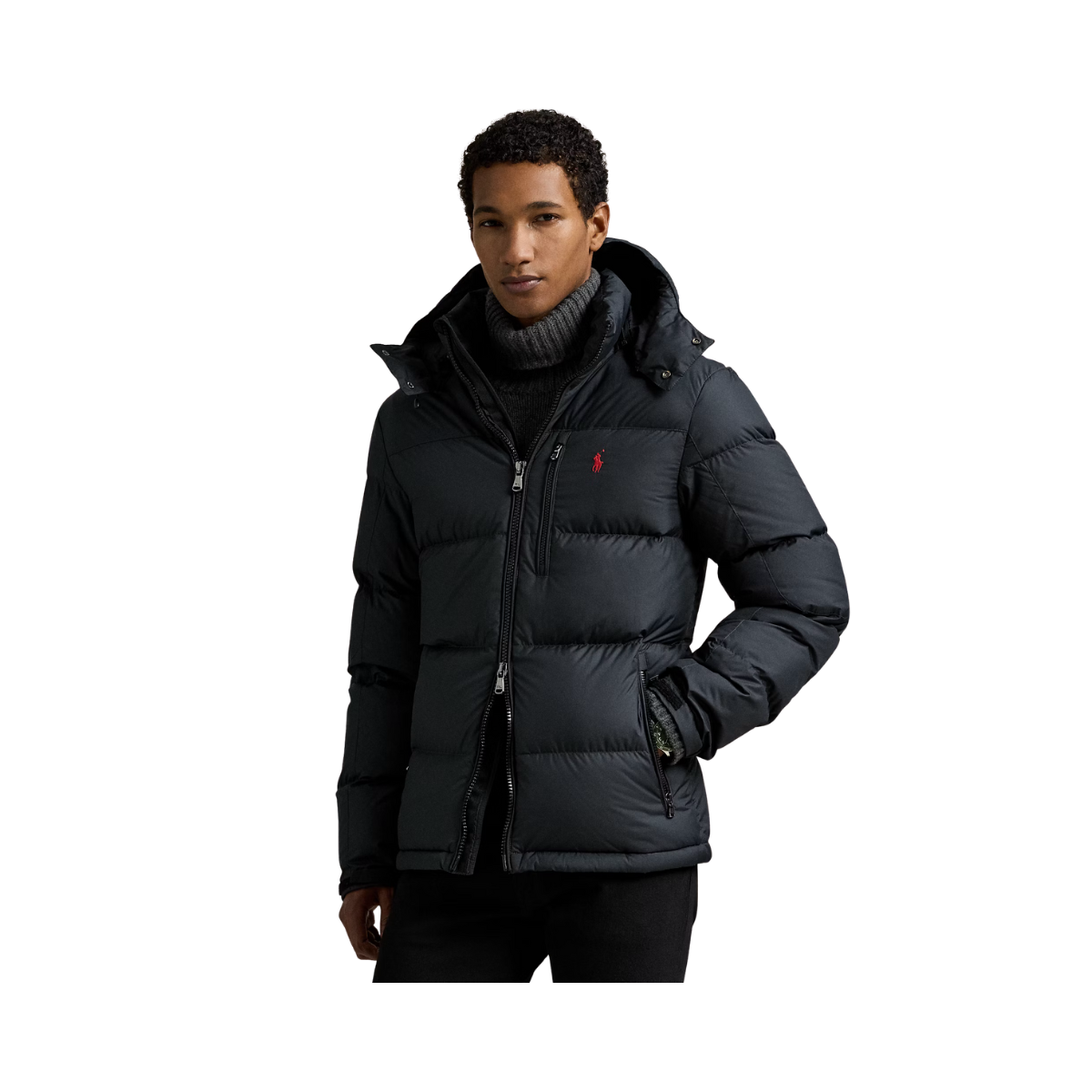 Insulated Bomber Jacket - Polo Black