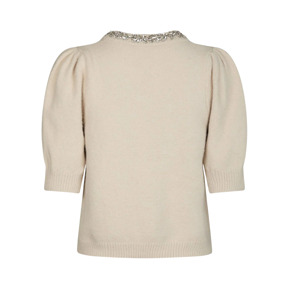 Maia Stone Knit blouse - Ivory