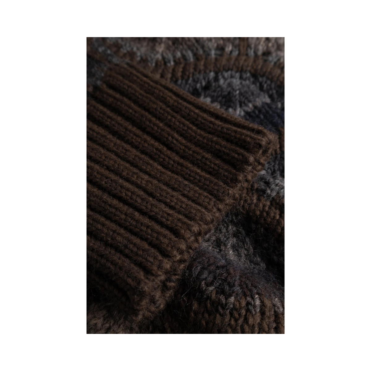 Latanna Knit - Brown Multi