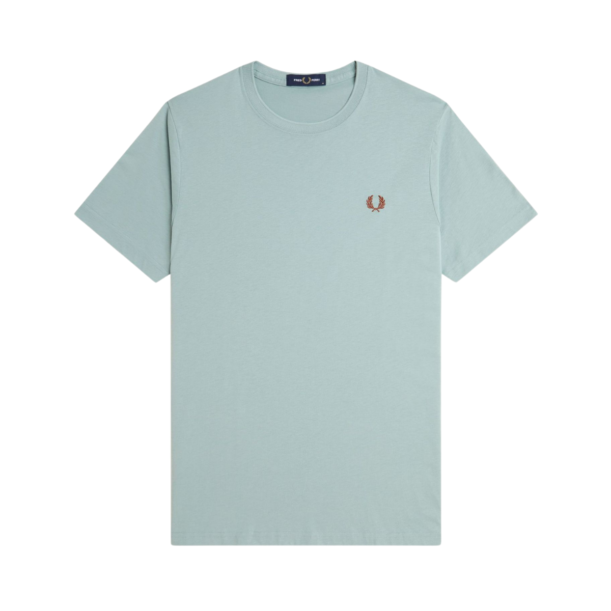 Crew Neck T-Shirt - Silver Blue