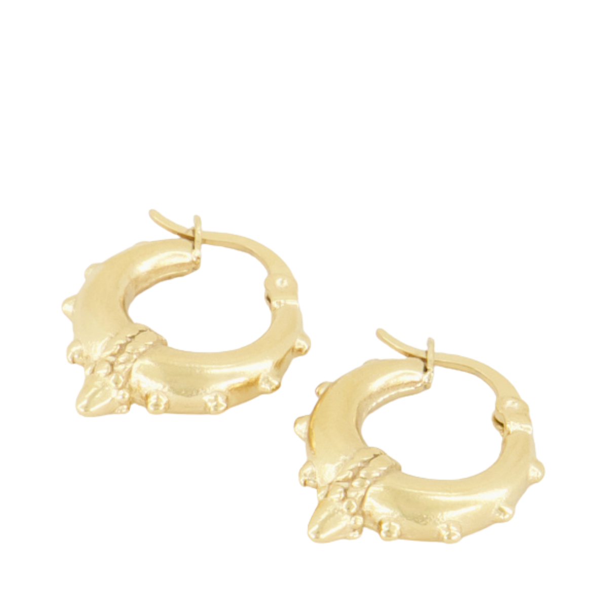 Chunky Earrings - Gold