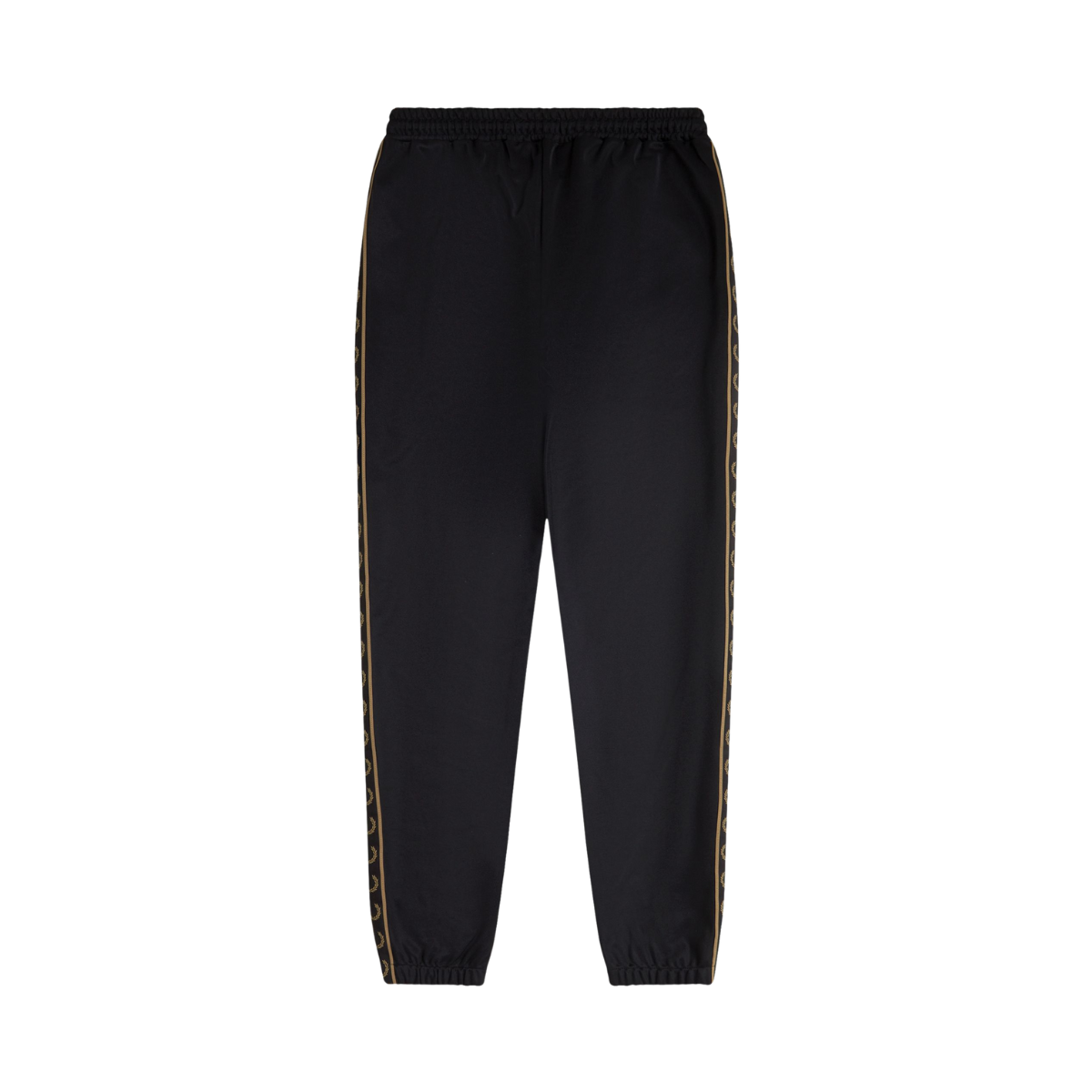 CONTRAST TAPE TRACK PANT - Black