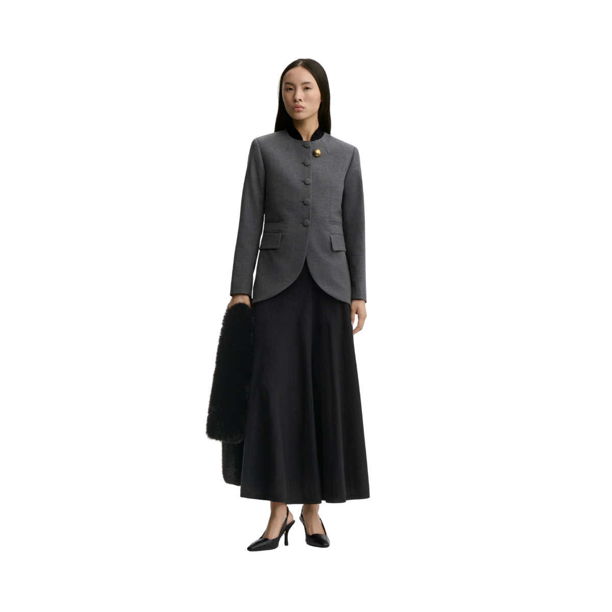 Claye - Dark Grey Melange
