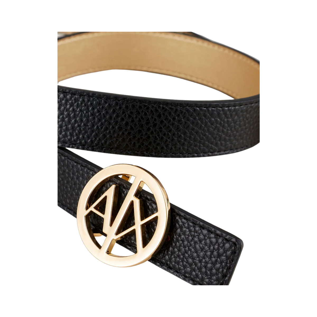 Plate Belt - Black/Gold