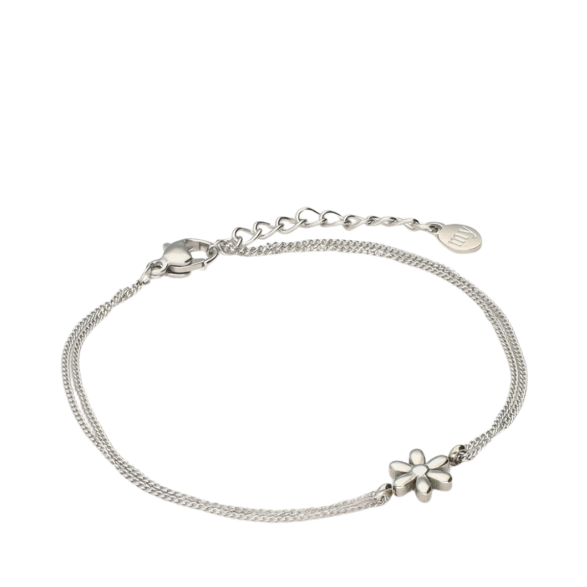 Bracelet Gifting Flower - Silver