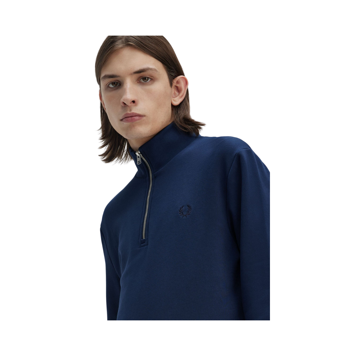 Half Zip Sweatshirt - Tennis Blue