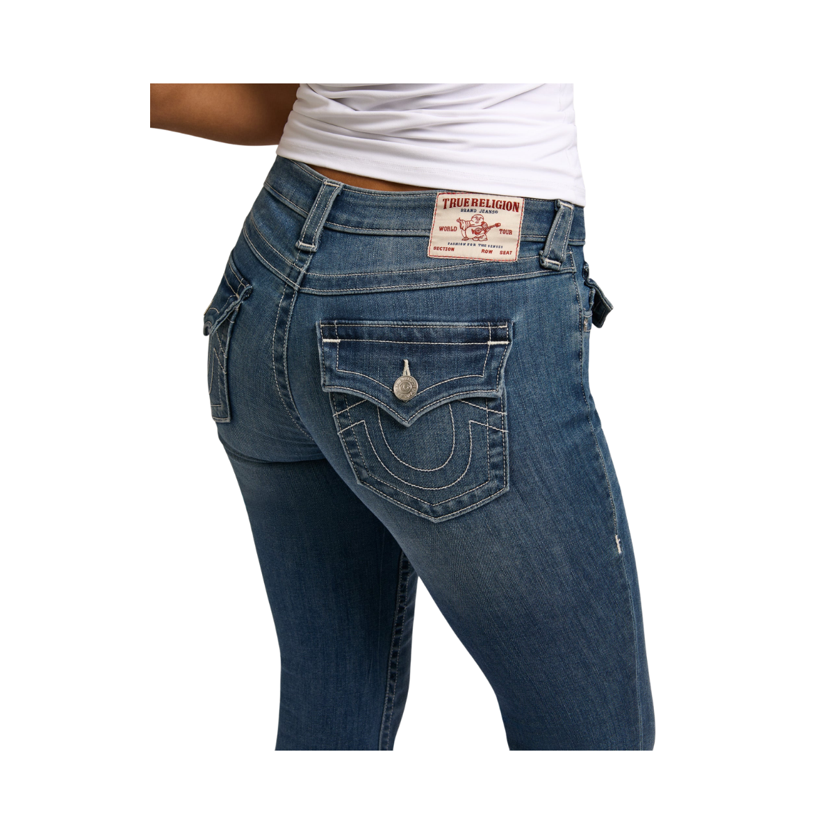Becca Mid Rise Bootcut Flap - IOFM Arabella