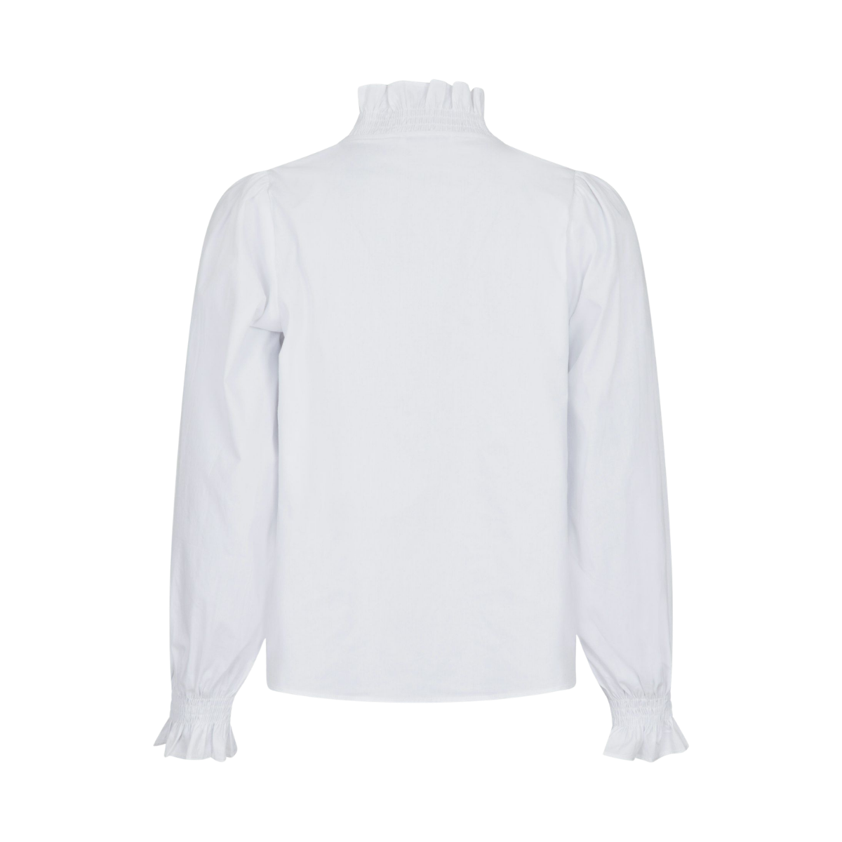 Brielle Solid Shirt - White