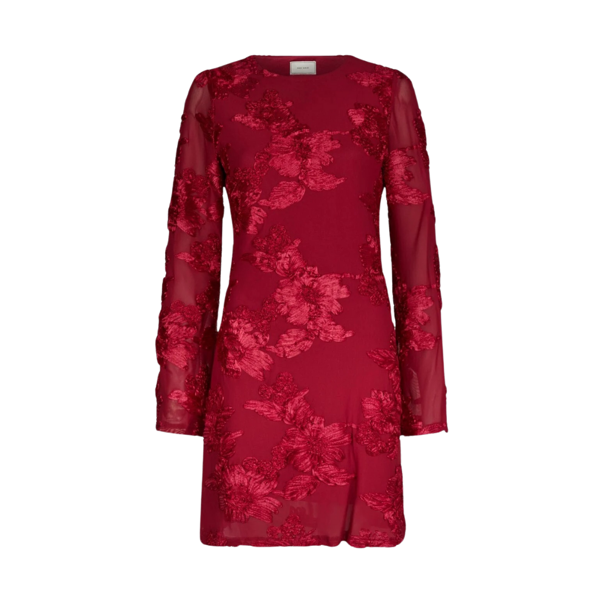 Dirina Big Flower Dress - Red