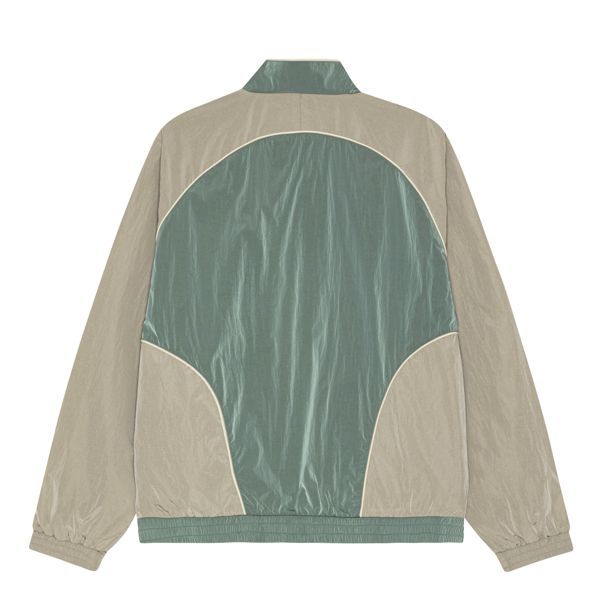 Shiny Crisp Track Jacket - Tea Green