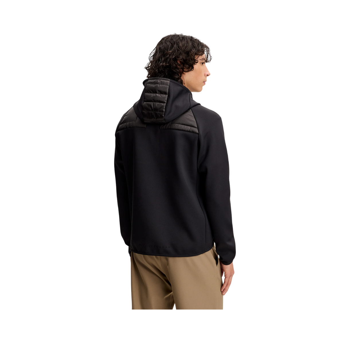 Heyden Quilt Hybrid Hood - Black