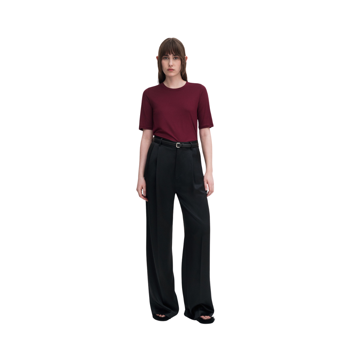 Elena Tee - Burgundy