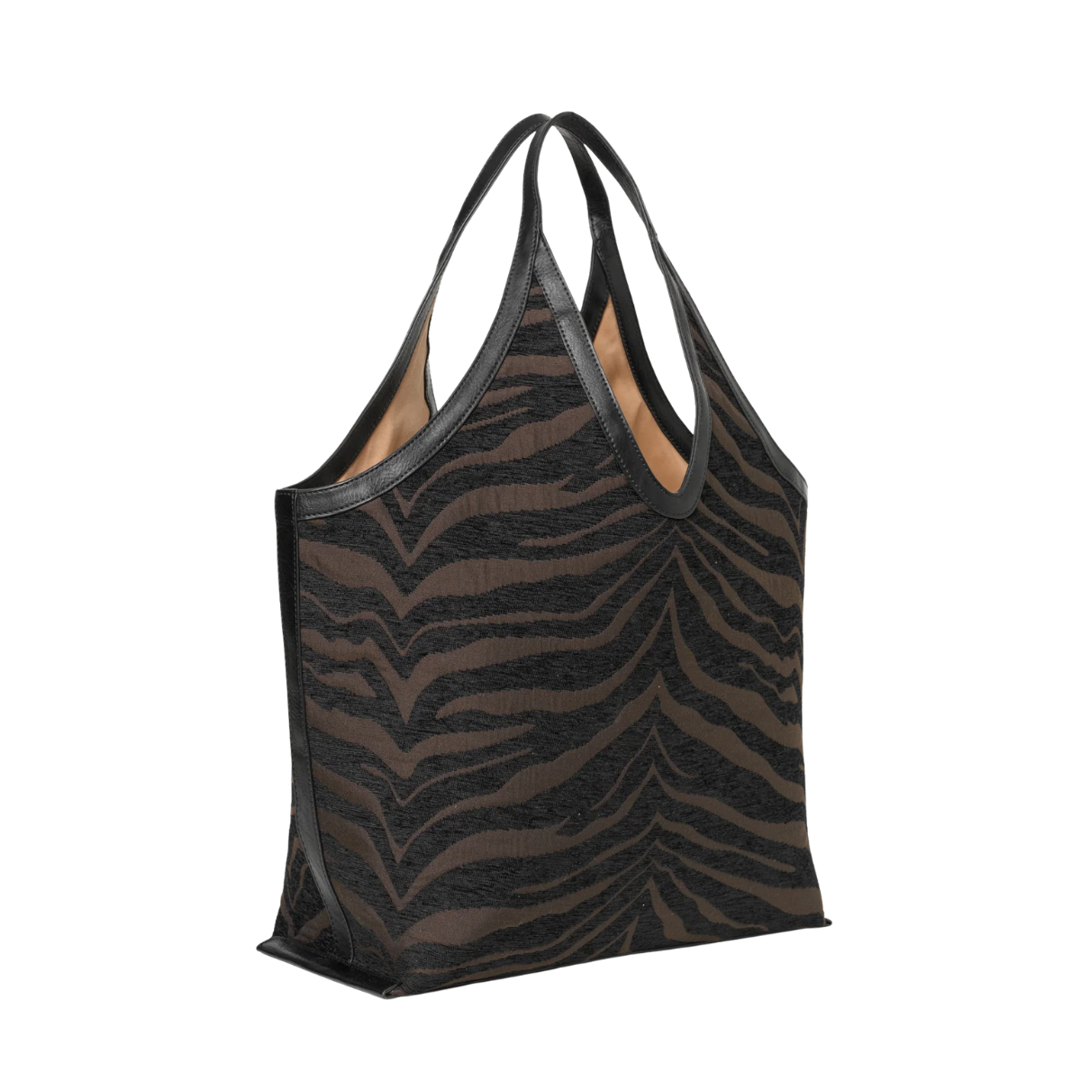 Day Zebra Tote - Coffee Bean
