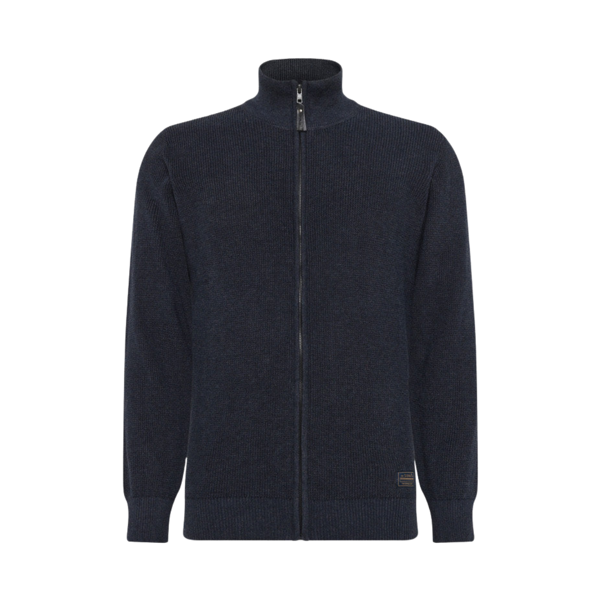 AndersSi Structure Cardigan - Deep Marine Melange
