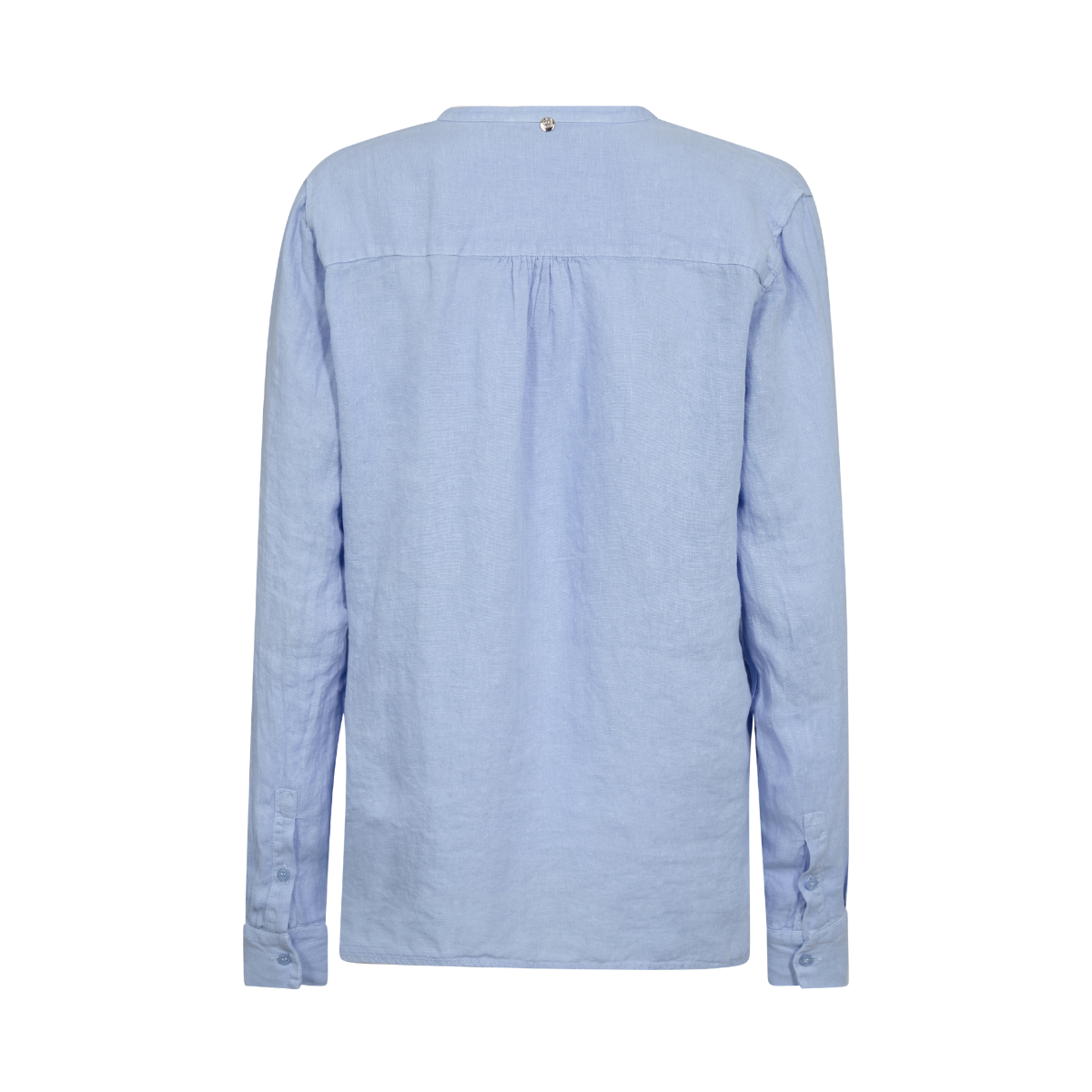 MMDanna Linen Blouse - Brunnera Blue