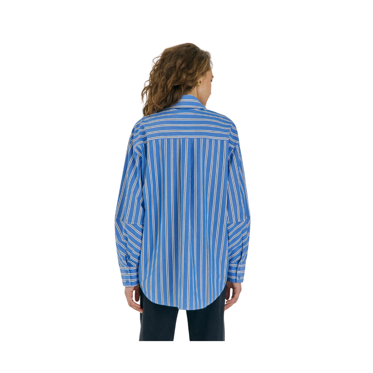 Nicci Shirt - Off-White Stripe