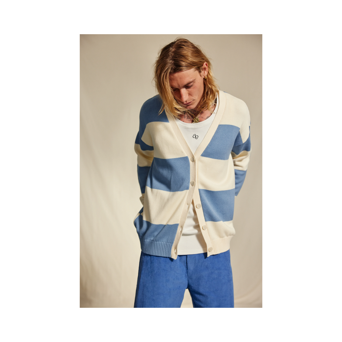 East Shorts Corderoy - Riviera Blue