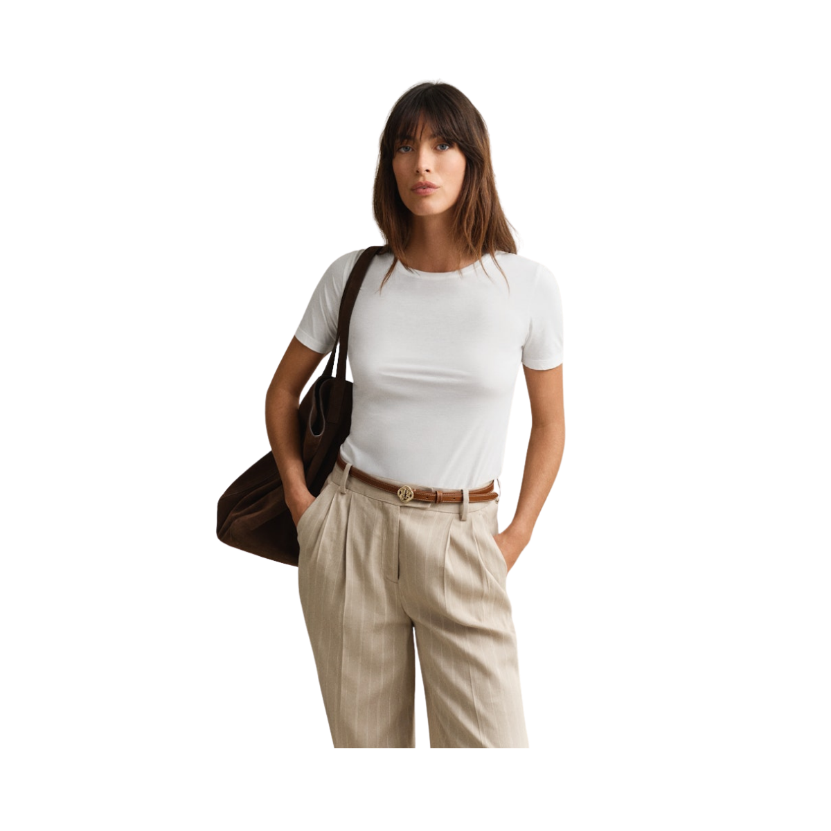 Light Cotton T-Shirt - White