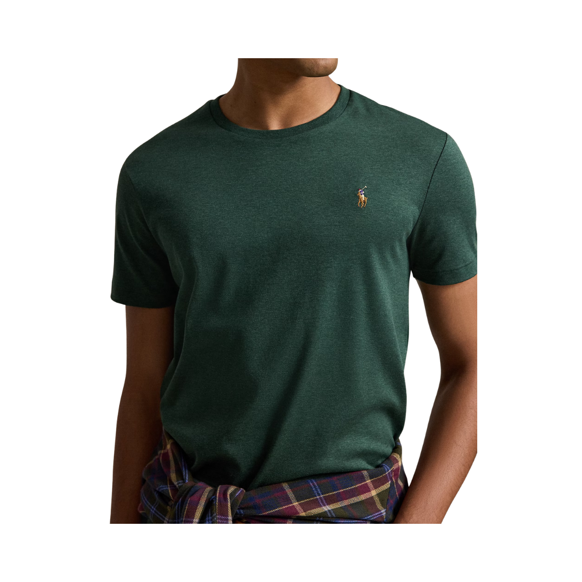 Custom Slim Fit Soft Cotton T-Shirt - Scotch Pine