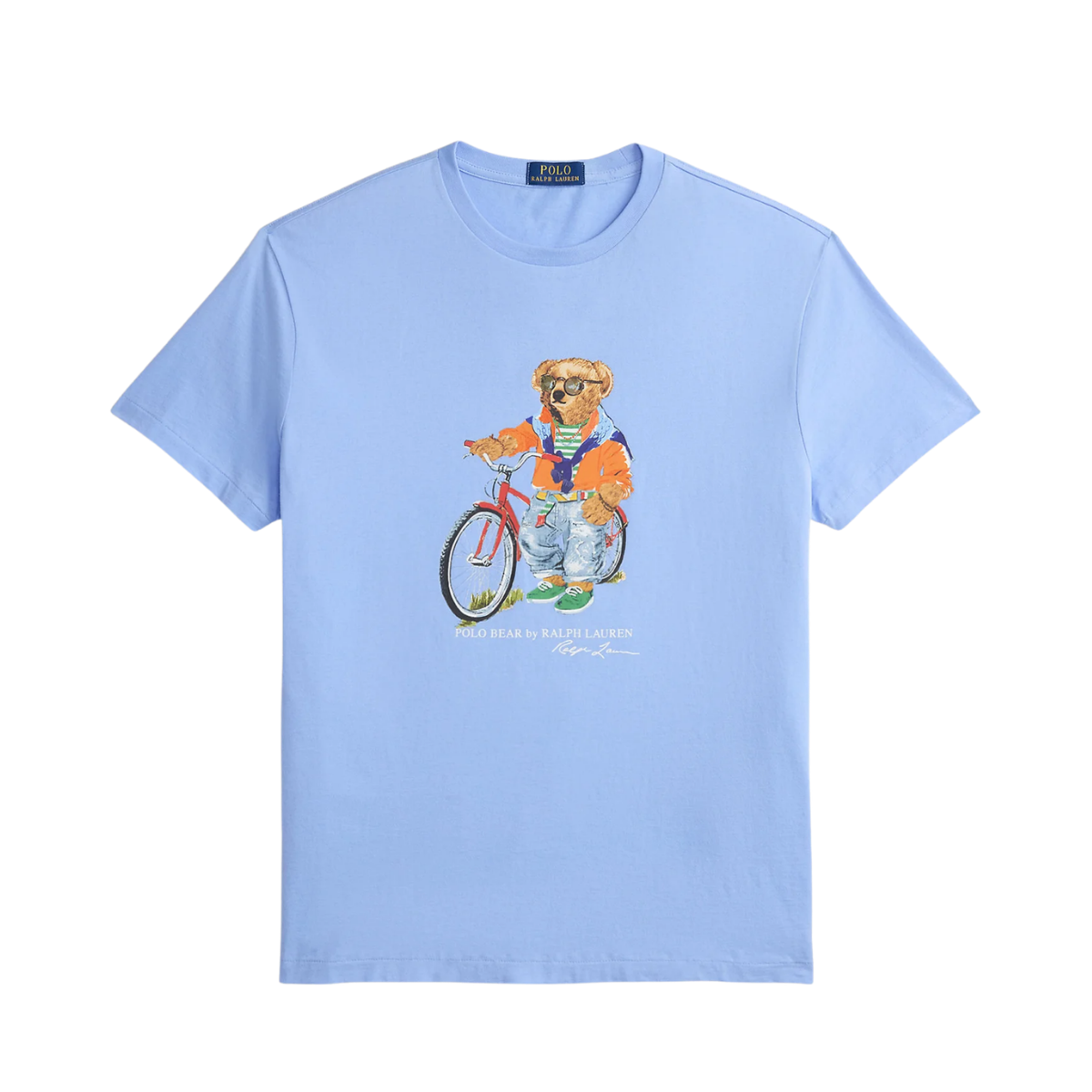 Knit T-Shirt - Austin Blue Summer Bear