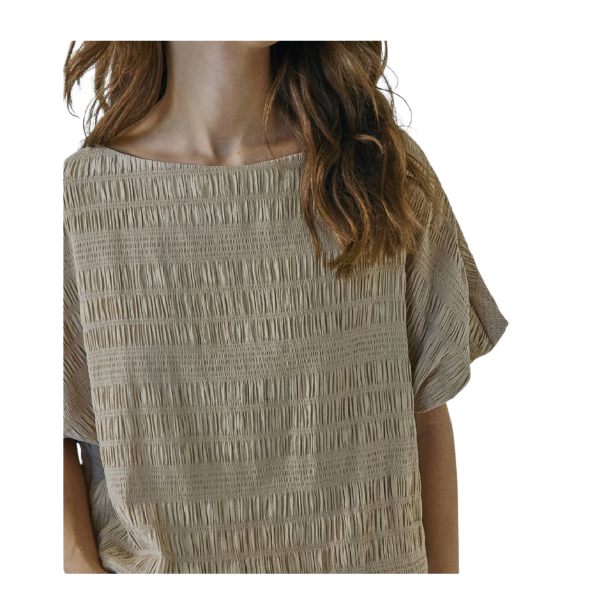 Clarra Top - Warm Beige
