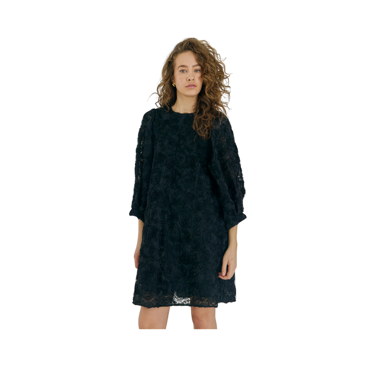 Rose Dress - Black