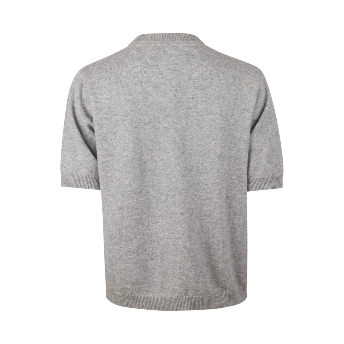 Janet Short Sleeve Knit - Grey