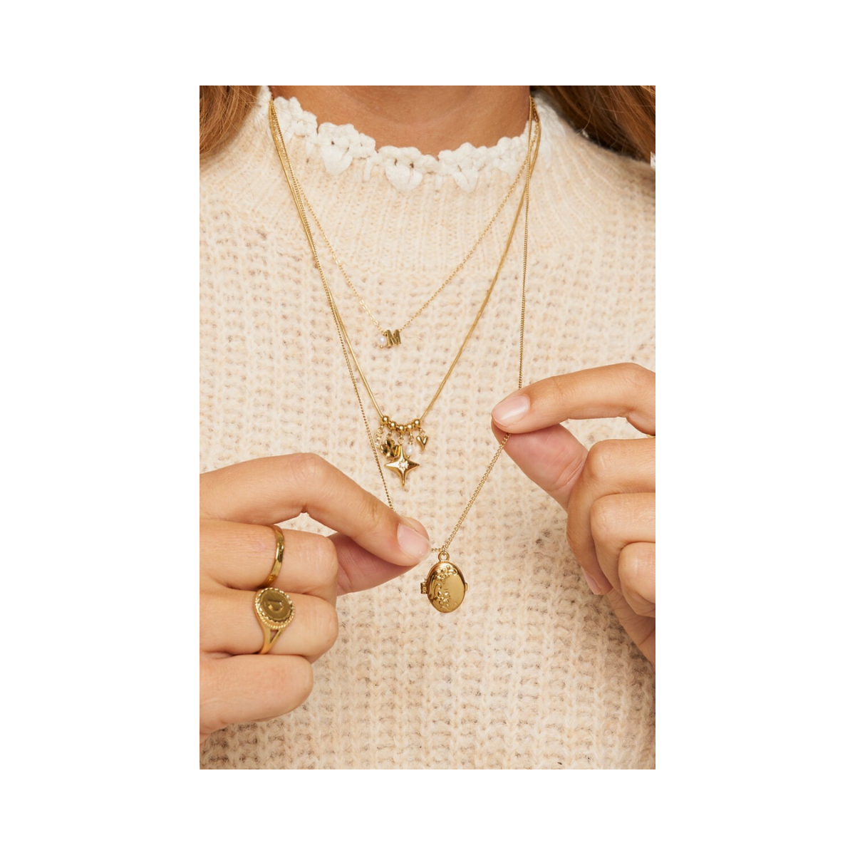 Necklace Memory - Gold