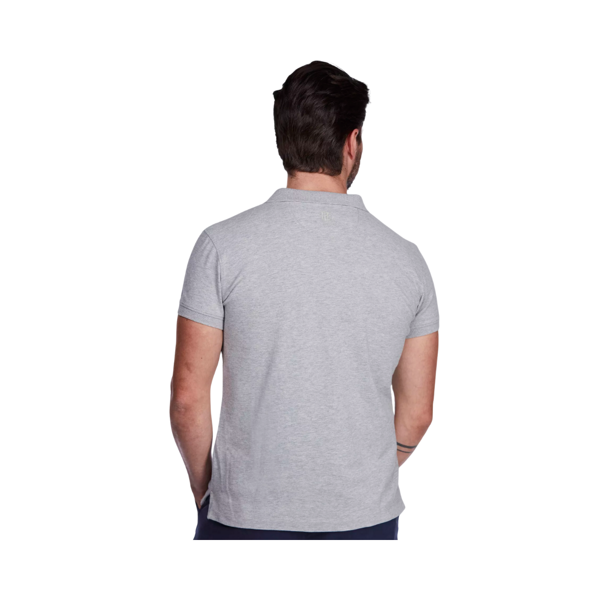 Pique Stretch Polo - 06 Grey
