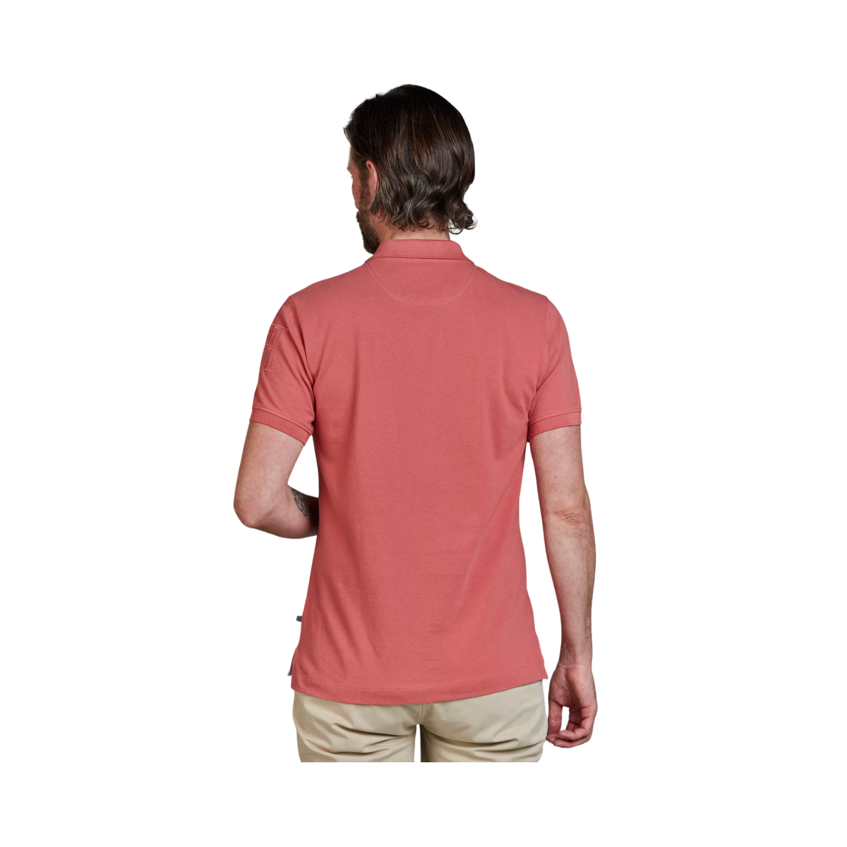 Rough Style Polo - Soft Red