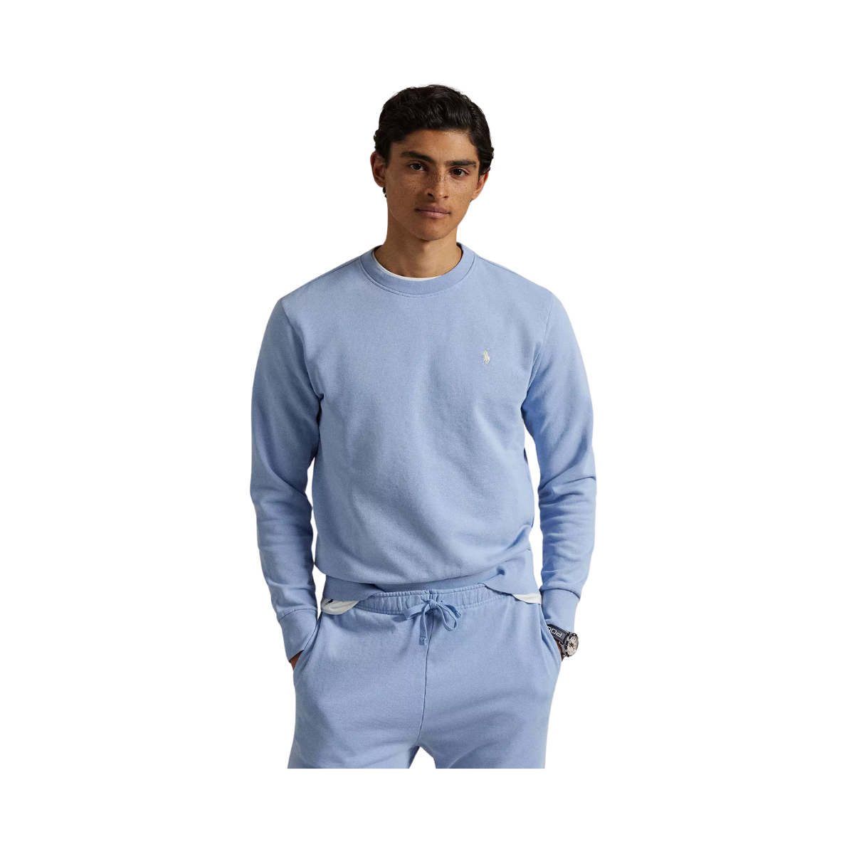 Loopback Fleece Sweatshirt - Chambray Blue
