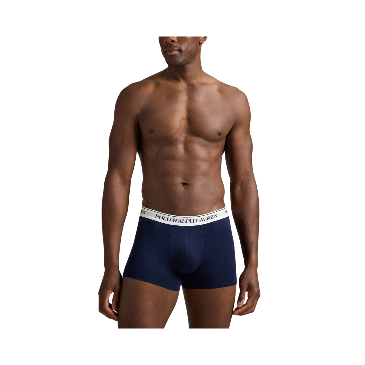 Stretch Cotton Trunk 3-Pack - Navy/White