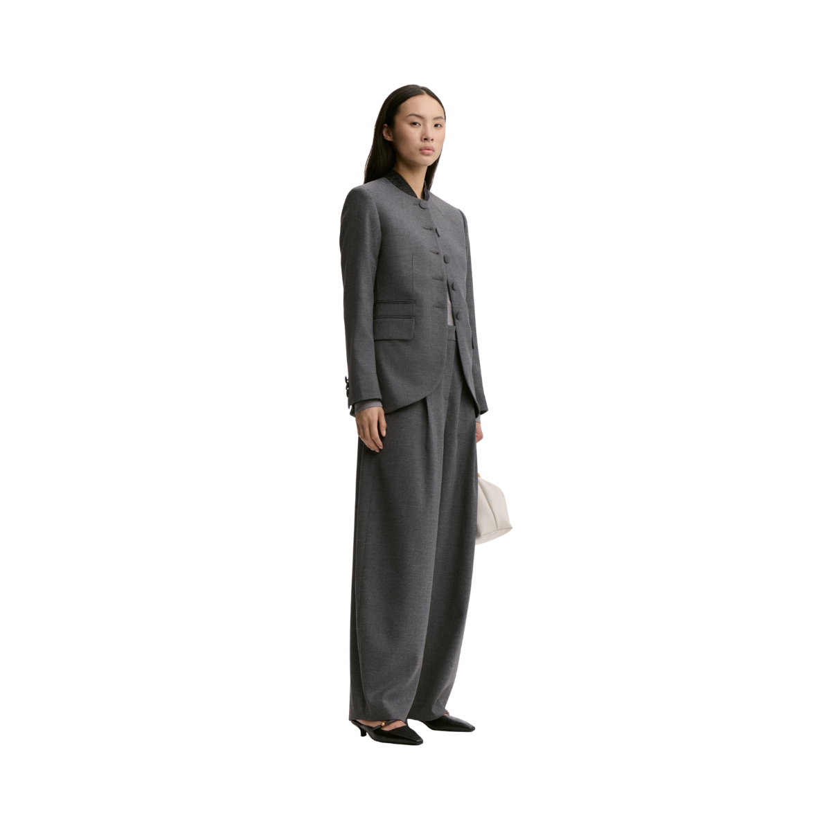 Povilanna - Dark Grey Melange