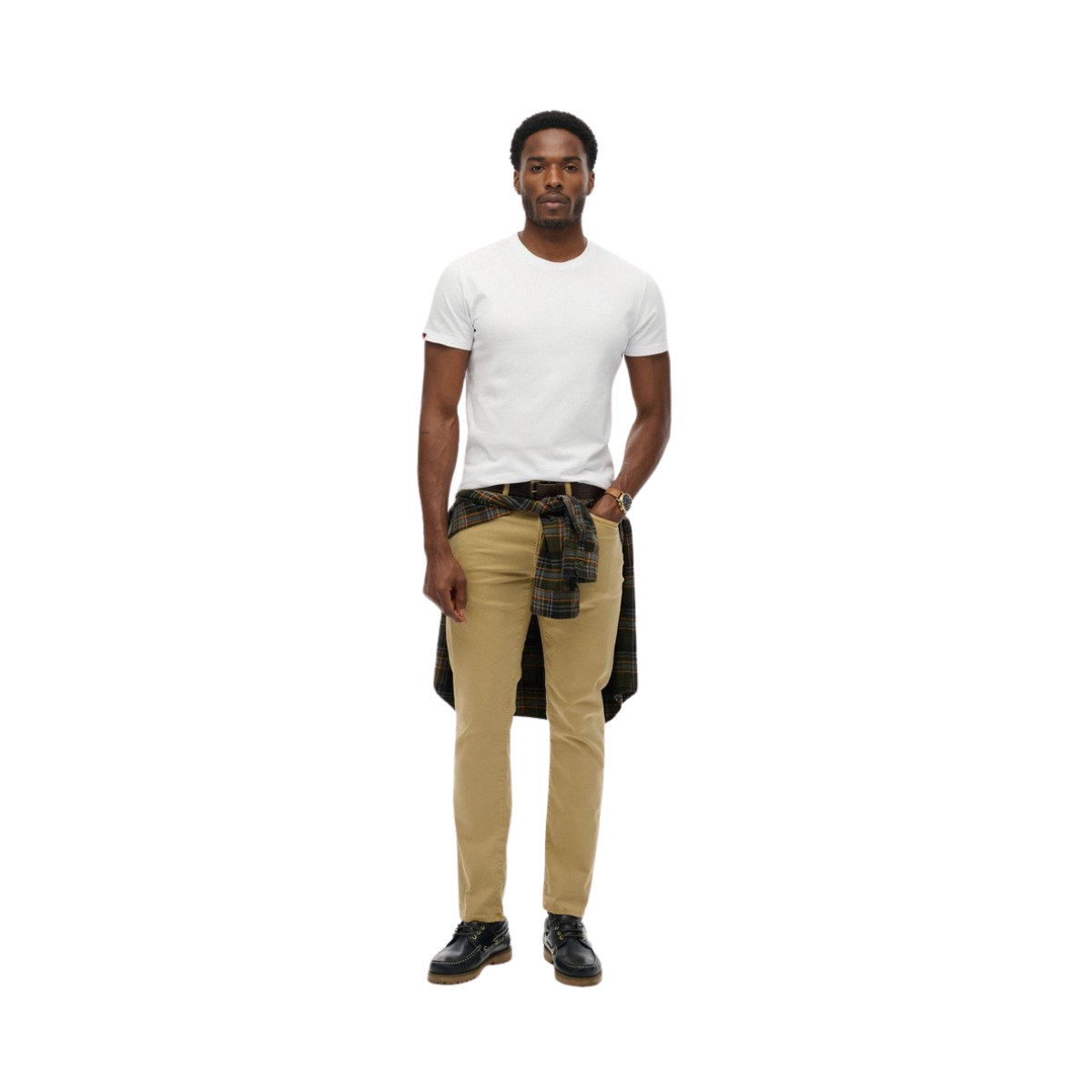 Essential Logo EMB Tee - Optic