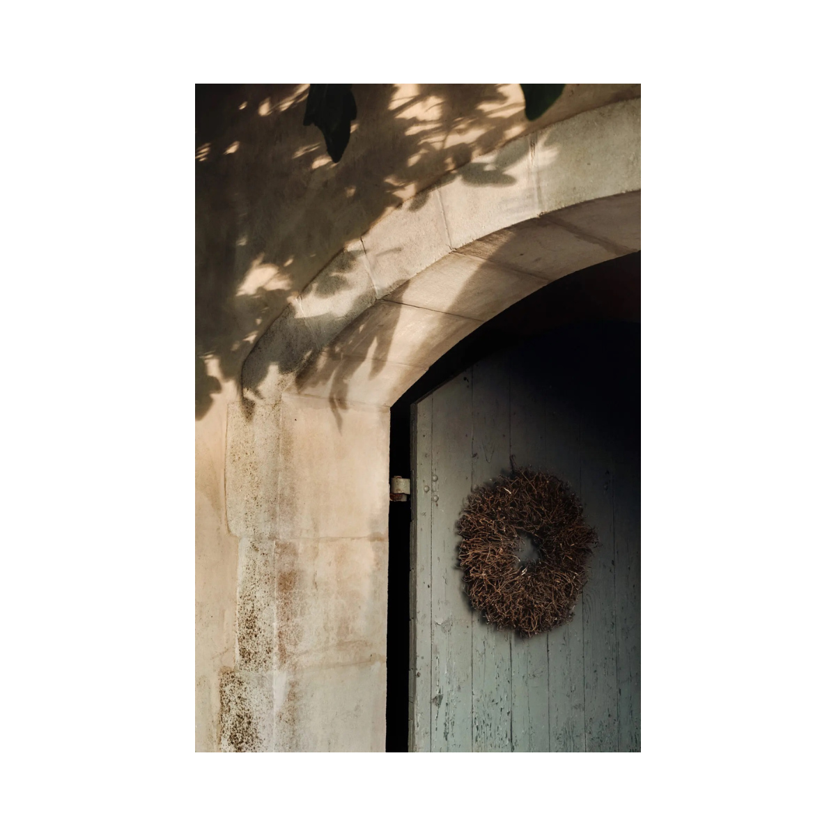 Krans Torkat Trä - 48 cm