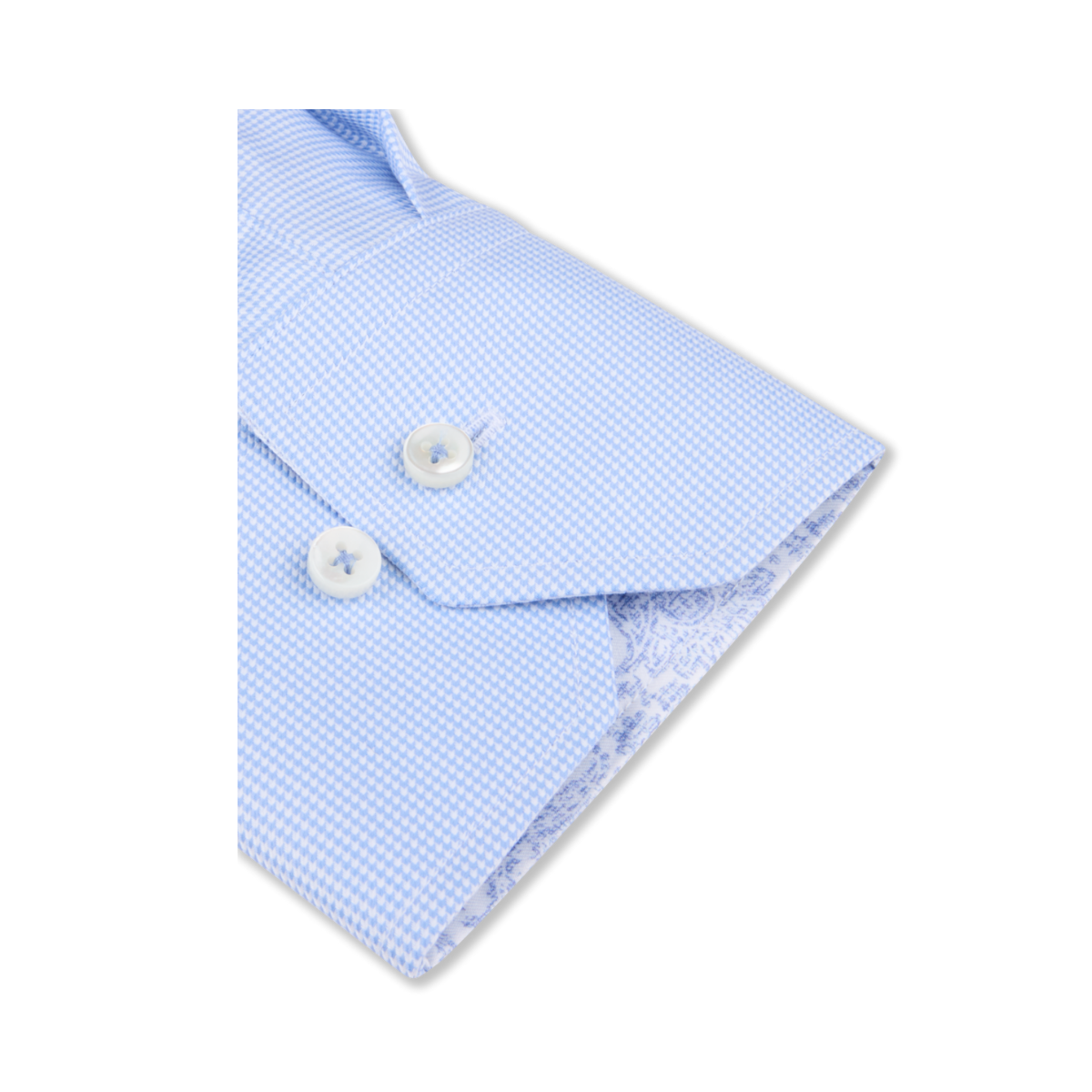 Regular C77 RM cuff Contrast - Light Blue