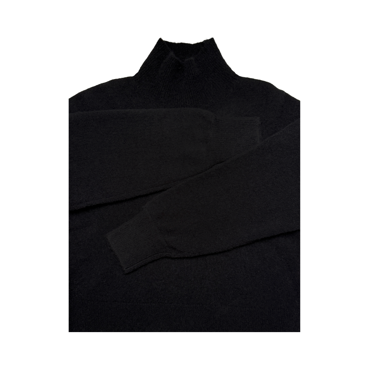 Frida Mock Neck - Black