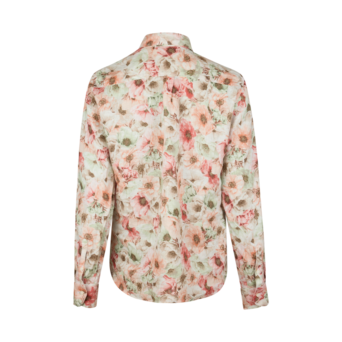 Siri Shirt - Light Orange Pattern