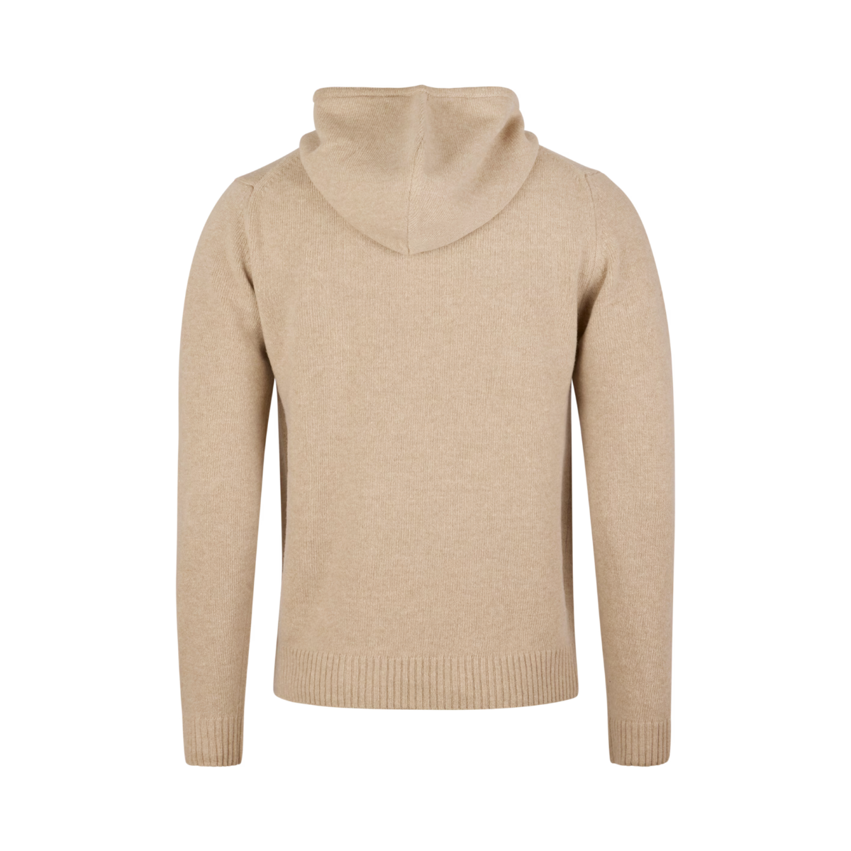Pullover Knitted Hood - Beige