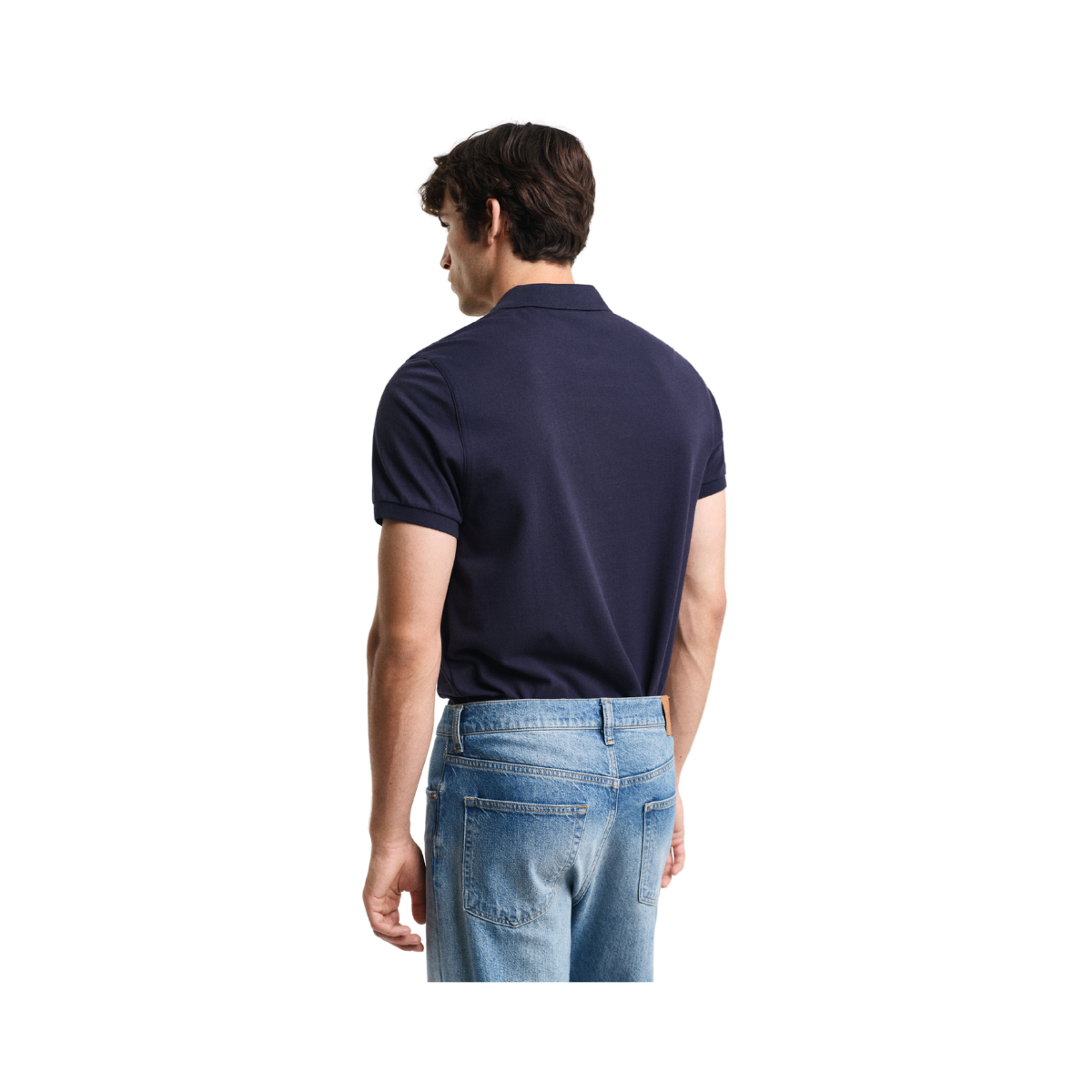 Shield SS Pique Polo - Evening Blue