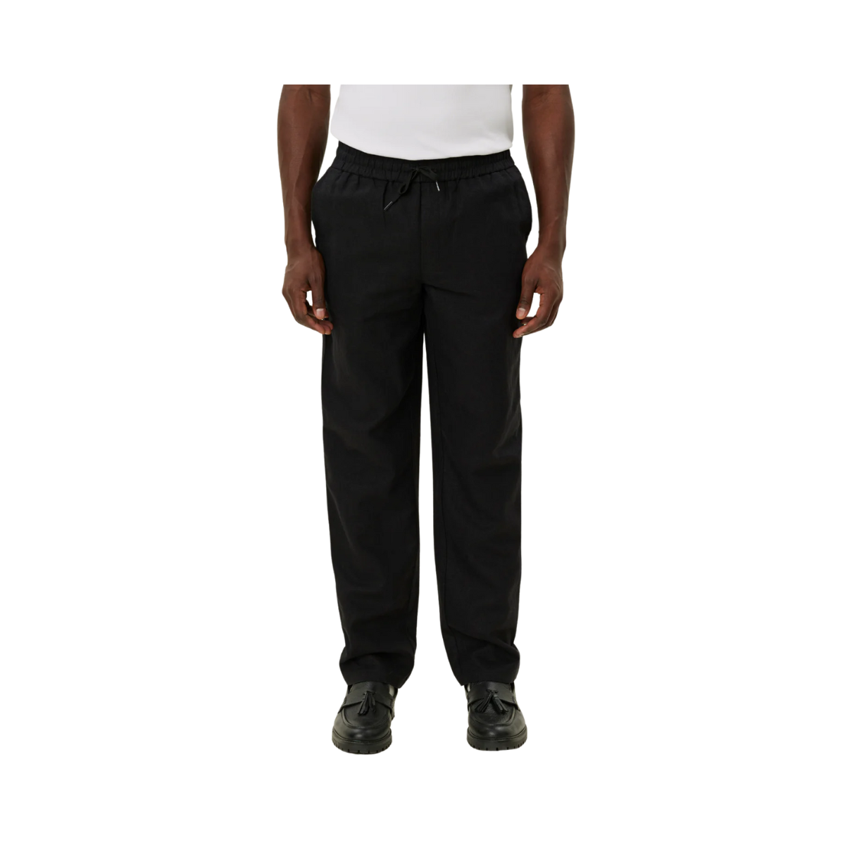 Patrick Linen Pants - Black