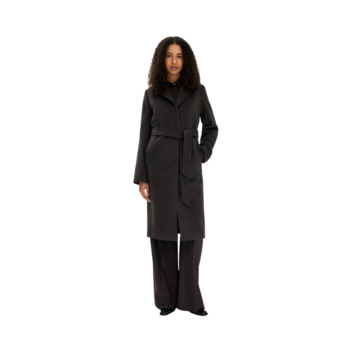 Thea Coat - Dark Chocolate