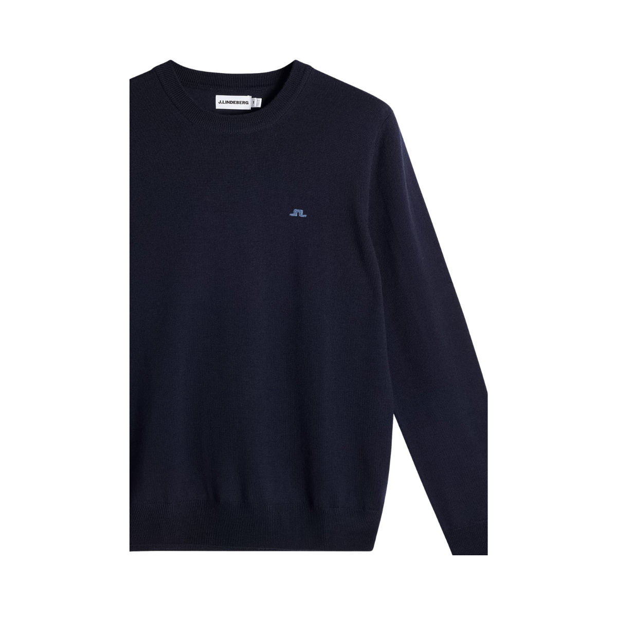 Keane Merino Crew Neck - JL Navy