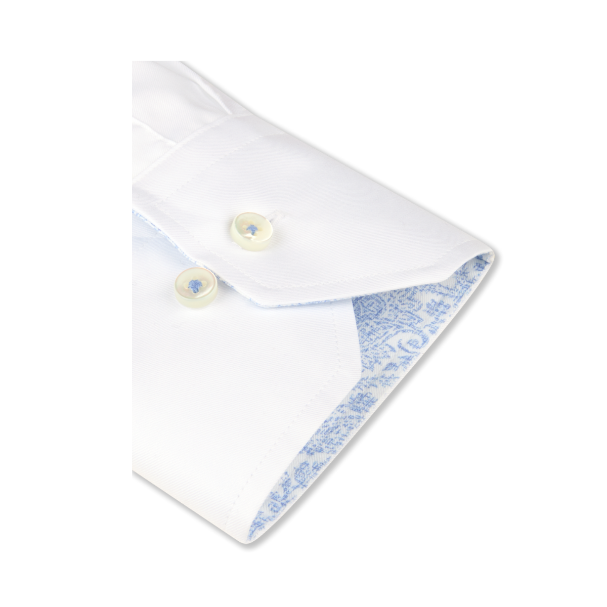 Regular C77 RM cuff Contrast - White