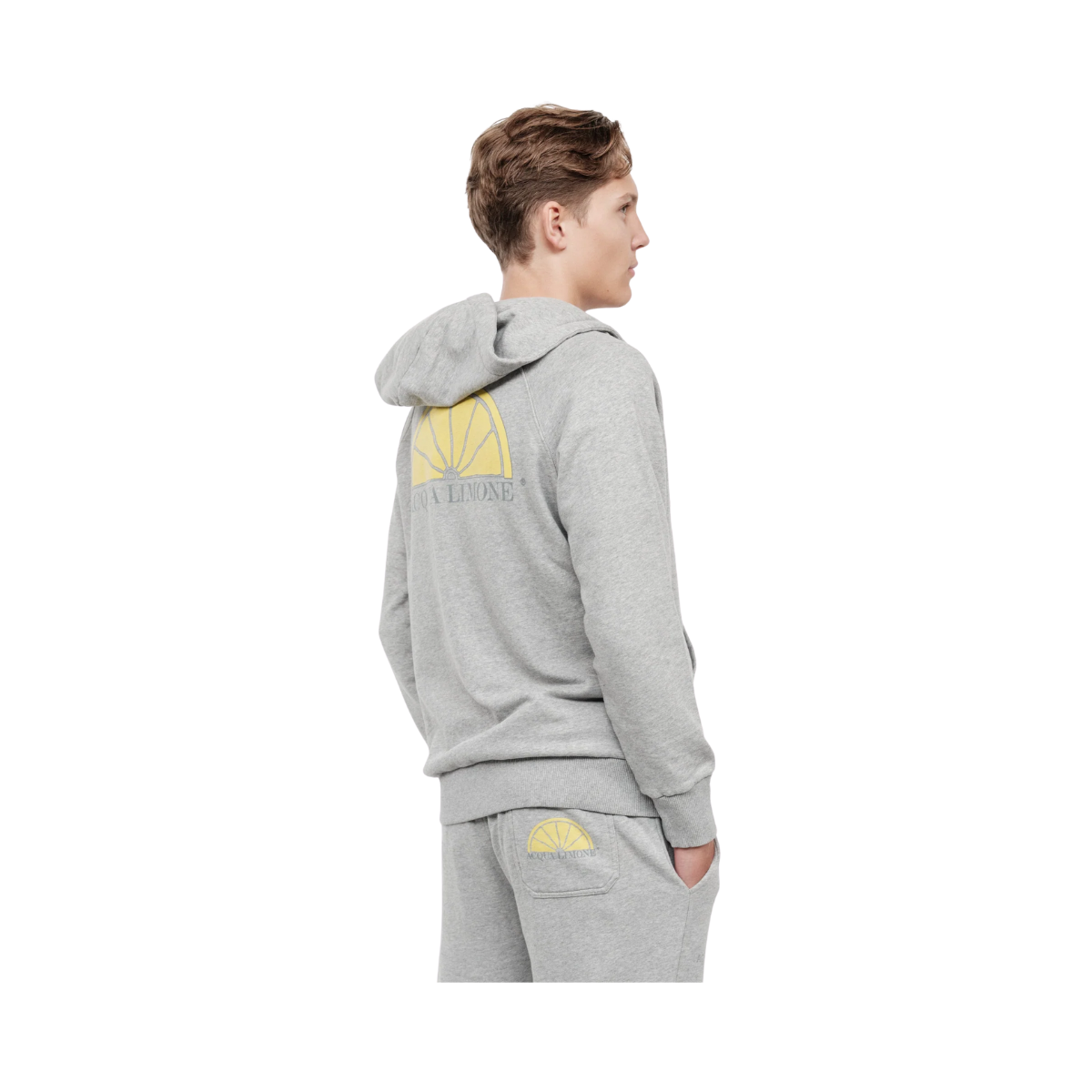 Ivy Zip Hoodie - American Grey